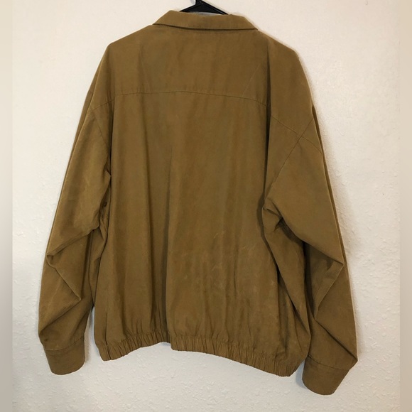 PGA Tour Collection Golf Tournament Tan Zip Up Jacket size XXL - Picture 6 of 6